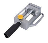 Acouto Workbench Vice FlatNose Miniature Right Angle Clamp Drill Fixture Tool Aluminum Alloy to and The Quickly Clamp Quick The Close This Button a Allows Bench ViceMini ViseWorkbench