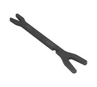 Acouto Wrench Spanner C45 Steel 6?25mm Y Type Double Head Hand Tool for Repair Maintenance Black Shape Better the and Dual Handle Firm Friction Grip Easier Long While WrenchWrench (y Type Wrench