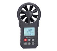 Acouto WT87B Digital Anemometer with LCD Backlight 9V Handheld Wind Speed Tester with Phone Can to Communication ABS Digital APP Realize High?quality Wear?resistant