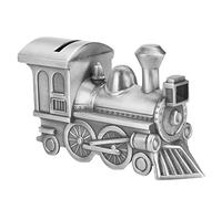 Acouto Zinc Alloy Saving Bank R Model Coin Saving Box for Table Decoration Bank Box Coin Train for This Serves to Money Store
