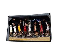 acoveritt Outdoor 55" TV Set Cover,Scratch Resistant Liner Protect LED Screen Best-Compatible with Standard Mounts and Stands (Light Gray)
