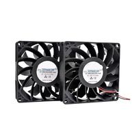 ACP9225 9cm 92mm fan 92x92x25mm DC12V 24V 2pin High speed and strong wind speed cooling fan for chassis converter(24V_FIXED COLOR)