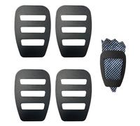 Acpetdr 4 Pack Assorted Pocket Square Holder for Men Prefolded Silk Square Scarf Tuxedos Suits Dinner Jackets Organizer Accessories Black