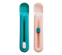 Acpetdr Cat Lickable Strip Squeeze Spoon Cat Treats Spoon Cat Wet Treats for Cats and Dogs, Practical and Labor-Saving Pet Feeding Spoon