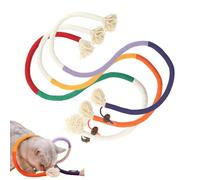 Acpetdr Sisal Rope Cat Toy, 3-Pack Anti-Bite Catnip Toy, Cat Chew Toy for Bored Indoor Cats, Safe Teeth Cleaning Cat Chew Toy, Interactive Cat Kick Toy for Indoor Cats, Kitten Toy 27 Inch All Breeds