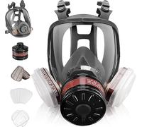 Acptxvh Gas Mask with 40mm Activated Carbon Filter and 6001CN Filter, Gas Masks for Dust, Paint, Polishing, Welding, Organic Steam, Products