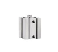 ACQ40 Piston Compact Pneumatic Air Double Acting Cylinders with Magnet Stroke 5mm 15mm 50mm 80mm(Stroke 75mm)
