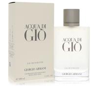 Acqua Di Gio by Giorgio Armani Eau De Toilette Spray Refillable 3.4 oz for Men