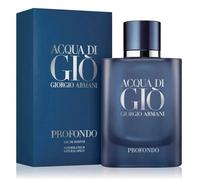 Acqua di Giò Profondo Eau De Parfum 75ml - Armani - Brand New & Sealed - Free PP