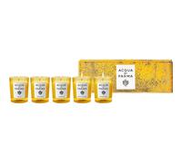 Acqua-di-Parma Home-Fragrance Home-CollectionCandle Quintet Bosco Candle 28 gr. + Panettone 28 gr. + Caminetto 28 gr. + Luce di Colonia 28 gr. + Buongiorno 28 gr.
