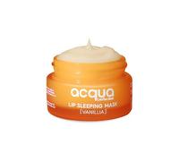 Acqua Perfection Lip Sleeping Mask Balm - 3 Flavors 15ml - Hydrating Overnight Lip Treatment -Murumuru Oil, Coconut Oil & Berry Complex - Repairing, Plumping & Moisturizing (15 ml, Vanilla)