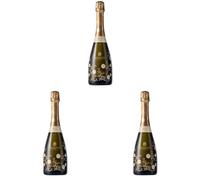 Acquesi Asti DOCG - Sweet Sparkling Wine from Piedmont - 750 ml Bottle - 7% Vol - Aromatic, Fresh and Fruity (Pack of 3)