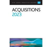 Acquisitions 2023 : Legal Practice Course Guides (LPC)