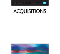Acquisitions 2023: Legal Practice Course Guides (LPC)