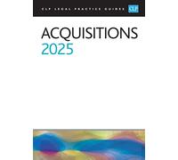 Acquisitions 2025: Legal Practice Course Guides (LPC)
