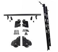 ACRaBoss Black Sliding Ladder Track Kit, Rolling Library Ladder Hardware, 100-732Cm Round Tube Carbon Steel Rail, Smooth & Quiet Mobile Ladder/13Ft/400Cm Track Kit