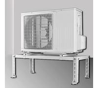 ACRaBoss Heavy Duty Mini Split Stand, Galvanized Steel Ground Mount for Ductless Ac & Hvac, Universal Heat Pump Base, Shock Absorbing,Rust Bracket for Air Conditioner Installation/L800 * H300 * W400Mm