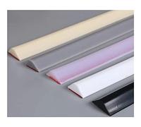 ACRaBoss Shower Water Barrier Shower Screen Seal Strip Wet Room Floor Water Barrier for Sink, Silicrubber Kitchen Water Splash Guard, Bendable Corner Dam Water Retaining Strip for Countertop/Wit/2M/78