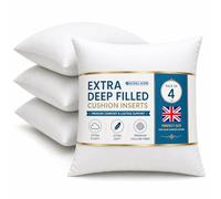 ACRALI HOME Cushion Inserts 50cm x 50cm 4 Pack, Premium Hollowfibre, Breathable Soft Supportive Inner, Sofa Cushions