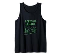 Acres of Legacy Land Enthusiast, Off Grid Living, Nature Tank Top