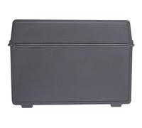 Acrimet 6 x 9 Card File Divider, Durable Plastic Index for Card File System, A-Z Guide Support Organizer Insert, Keeps Cards Upright & Secure, Compatible with Acrimet Card Holder, Gray, Single Unit