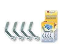 Acrimet Metal Support Brackets - Refill Set for Acrimet Facility Letter Trays, Sturdy Metal Construction, Silver Color, 4 Pieces (Adds One Level)