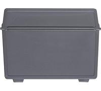 Acrimet Plastic Divider for 4 x 6 Card File - Gray, Single Unit - Compatible with Acrimet Card File, Keeps A-Z Guides Upright and Secure