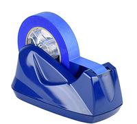 Acrimet Premium Desktop Tape Dispenser Jumbo, Plastic, Non-Skid Base (Heavy Duty) (Deep Blue Color)