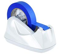 Acrimet Premium Desktop Tape Dispenser Jumbo, Plastic, Non-Skid Base (Heavy Duty) (White Color)
