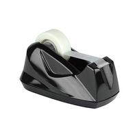Acrimet Premium Desktop Tape Dispenser, Plastic, Non-Skid Base (Heavy Duty) (Black Color)