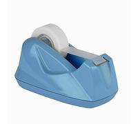 Acrimet Premium Desktop Tape Dispenser, Plastic, Non-Skid Base (Heavy Duty) (Light Blue Color)