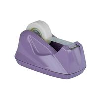 Acrimet Premium Desktop Tape Dispenser, Plastic, Non-Skid Base (Heavy Duty) (Purple Color)