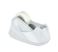 Acrimet Premium Desktop Tape Dispenser, Plastic, Non-Skid Base (Heavy Duty) (White Color)