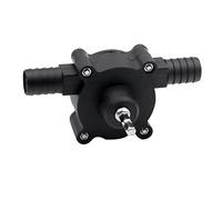 ACRIO Self Priming Diaphragm Water Pump Electric Drill Pump Self Priming Transfer Pumps Oil Fluid Water Pump Portable Hex Shank Mini Liquid Transfer Pumps Garden