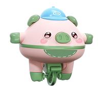 Acrobatic Piglet Device - Skill Game Accessory, Walking Statue Component for Display, Entertaining Figure with Self-Righting System, Educational Aid, Movement Object for Coordination, Concentration