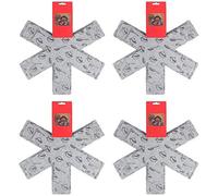Acronde 12PCS Pot & Pan Protectors Cookware Protector Set Divider Pads to Prevent Scratching, Separate and Marring, 3 Sizes-15"/14"/10" Diameter