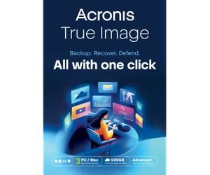 Acronis Cyber Protect Advanced | 500 GB Cloud | 3 PC | Annual subcription