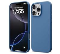 ACRONIX Compatible with iPhone 16 Pro Max Case 6.9", Slim Liquid Silicone Cover, Lightweight Soft Touch Grip, Shockproof Thin Protective 16 Pro Max Phone Case-Blue