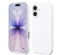 ACRONIX Compatible with iPhone 17 Case 6.3", Slim Liquid Silicone Cover, Lightweight Soft Touch Grip, Shockproof Thin Protective 17 Phone Case-White