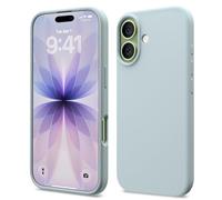 ACRONIX Compatible with iPhone 17 Case 6.3", Slim Liquid Silicone Cover, Lightweight Soft Touch Grip, Shockproof Thin Protective 17 Phone Case-Succulent