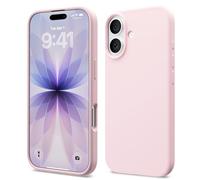 ACRONIX Compatible with iPhone 17 Case 6.3", Slim Liquid Silicone Cover, Lightweight Soft Touch Grip, Shockproof Thin Protective 17 Phone Case-Pink