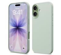 ACRONIX Compatible with iPhone 17 Case 6.3", Slim Liquid Silicone Cover, Lightweight Soft Touch Grip, Shockproof Thin Protective 17 Phone Case-Light Green