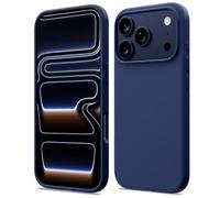 ACRONIX Compatible with iPhone 17 Pro Case 6.3", Slim Liquid Silicone Cover, Lightweight Soft Touch Grip, Shockproof Thin Protective 17 Pro Phone Case-Deep Blue