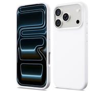 ACRONIX Compatible with iPhone 17 Pro Case 6.3", Slim Liquid Silicone Cover, Lightweight Soft Touch Grip, Shockproof Thin Protective 17 Pro Phone Case-White