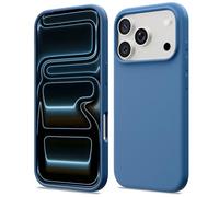 ACRONIX Compatible with iPhone 17 Pro Case 6.3", Slim Liquid Silicone Cover, Lightweight Soft Touch Grip, Shockproof Thin Protective 17 Pro Phone Case-Blue