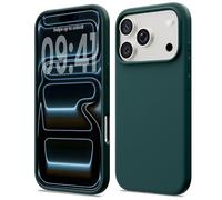 ACRONIX Compatible with iPhone 17 Pro Max Case 6.9", Slim Liquid Silicone Cover, Lightweight Soft Touch Grip, Shockproof Thin Protective 17 Pro Max Phone Case-Olive Green