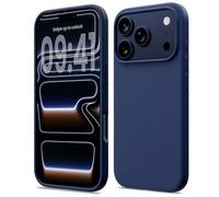 ACRONIX Compatible with iPhone 17 Pro Max Case 6.9", Slim Liquid Silicone Cover, Lightweight Soft Touch Grip, Shockproof Thin Protective 17 Pro Max Phone Case-Deep Blue