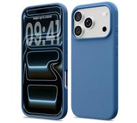 ACRONIX Compatible with iPhone 17 Pro Max Case 6.9", Slim Liquid Silicone Cover, Lightweight Soft Touch Grip, Shockproof Thin Protective 17 Pro Max Phone Case-Blue