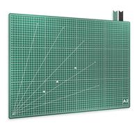 ACROPAQ Cutting Mat A2 - Self-Healing, A2 60 x 45 cm, 5 Layers of Protection for Your Furniture, with grids on Both Sides and Angle Markings - Craft Mat, Cutting Mat and Painting Mat