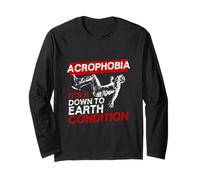 Acrophobia Fear of Heights Vertigo Long Sleeve T-Shirt